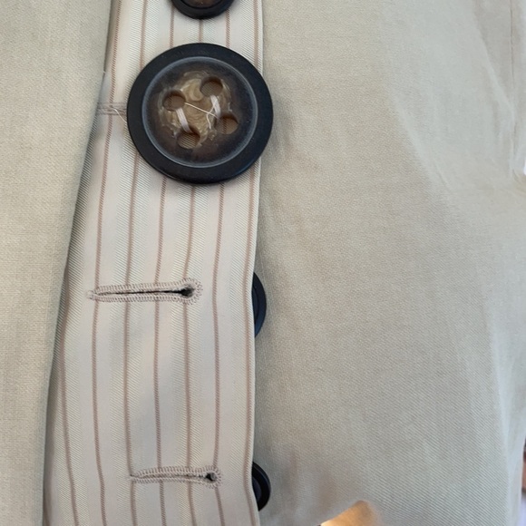 𝅺CASCH by Gro Abrahamsson Stunning Skirt Vertical Varied Sized Buttons Vintage - Picture 5 of 8